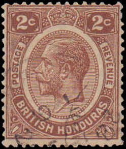 British Honduras #93, Incomplete Set(3), 1922-1933, Used