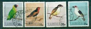 Zambia 1977 Birds (4/6, no 4,9n) FU