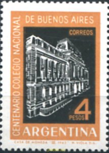 283242 MNH ARGENTINA 1963 CENTENARIO COLEGIO NACIONAL DE BUENOS AIRES