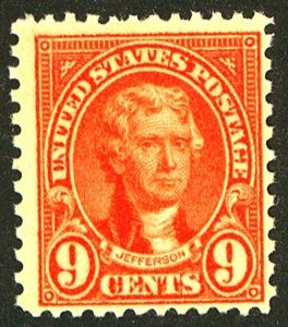 U.S. #641 MINT OG NH