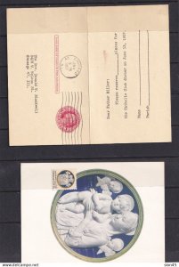 USA 1957/1978 PS Card with reply G&M Washington+ Maxi card Used 15923