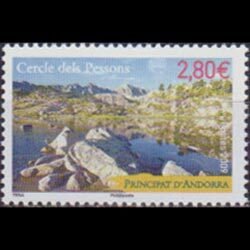 ANDORRA FR. 2009 - Scott# 656 Pessons View Set of 1 NH