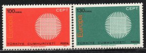 EUROPA CEPT 1970 - Turkey - MNH Set