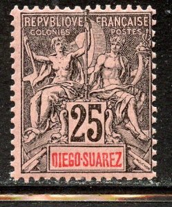 Diego-suarez # 45, Minnt Never Hinge.