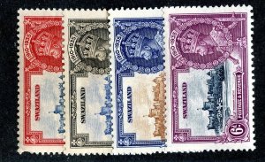 1935 Swaziland Sc #20/23 m* cv. $6.80 ( 613 JUB )