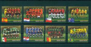 Madagascar Soccer World Cup Brasil FIFA 2014 National Teams set 32 MNH stamps