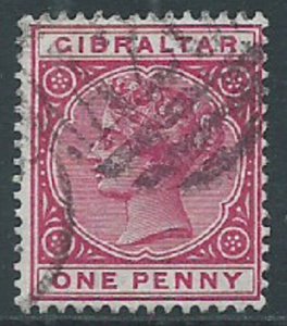 Gibraltar, Sc #10, 1d Used