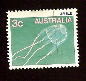 Australia #903 3c Jimble, Jellyfish