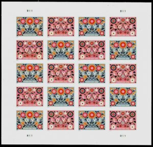 5660, Counterfeit Wedding Love Sheet of 20 Stamps