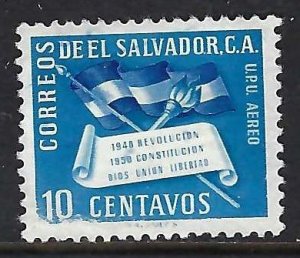 El Salvador C134 VFU FLAG Z1885-1