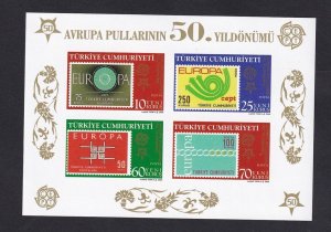 Turkey   #2986   MNH  2005  Europa 50th anniversary sheet imperf.