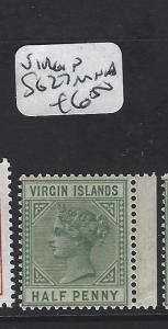 VIRGIN ISLANDS   (PP1208B)  QV 1/2D  SG 27  MNH