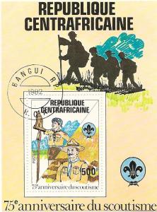 Central African Republic 501 CTO .