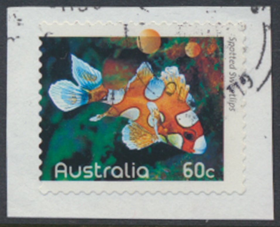 Australia SG 3417c SC 3279 Used SA Fish perf 12½ see details & scan