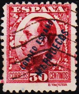 Morocco(Spanish). 1930 30c S.G.41 Fine Used