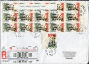 France 2019 Scissor grinder Stamps on cover (556 OS)