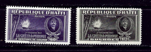 Haiti C22-23 MH 1943 set