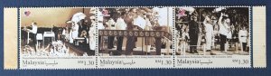 Malaysia Day 2020 Strip of 3V MNH