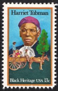 SC#1744 13¢ Harriet Tubman Single (1978) MNH