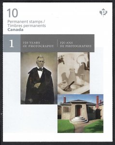 Canada #2632a P Canadian Photography (2013). Booklet of 10 stamps. MNH