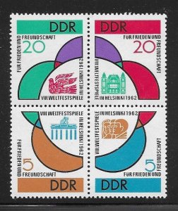 Germany DDR 620a MNH Brandenburg Gates, vf 2022 CV $8.50