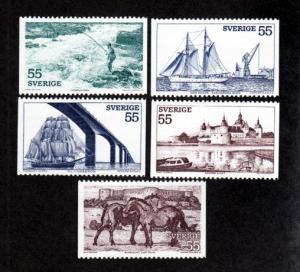 Sweden # 928-932 Mint!