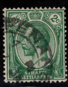 Straits Settlements Scott 151 Used KEVII stamp, wmk 3