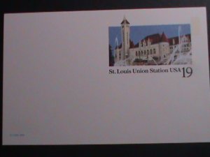UNITED STATES-1994  ST. LOUIS UNION STATION USA-MNH- POST CARD-VERY FINE