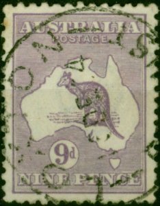 Australia 1916 9d Violet SG39 Fine Used (2)