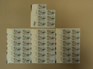 USPS Scott C100 35c 1980 Glenn Curtiss Pioneer Lot Of 4 P...