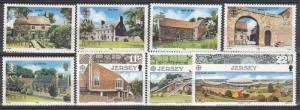 Jersey #399-403, 423-5  MNH CV $5.80 (A12108)