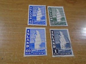 Iceland  #  207-208B  used