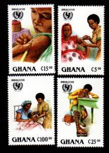 Ghana # 1051-1054 Mint!