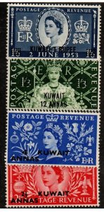 Kuwait 113-116 Set  Mint hinged