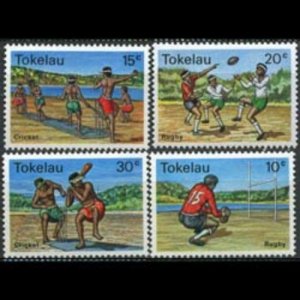 TOKELAU 1979 - Scott# 69-72 Sports Set of 4 NH