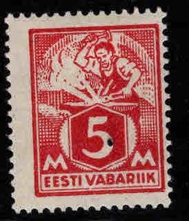 Estonia Scott 70 MH* from 1922-25 set