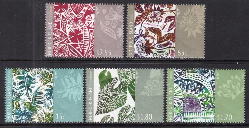 Norfolk Island 1102-1106 Christmas MNH VF