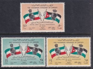 Jordan 371-373 MNH VF