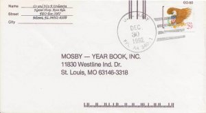 United States Fleet Post Office 29c Eagle and Shield 1992 U.S. Navy, FPO AA 3...