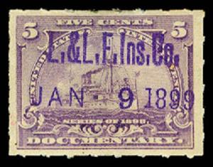 U.S. REV. DOCUMENTARY R167  Used (ID # 61346)