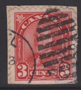 Canada Sc#167 Used on Piece