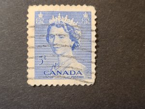 CA S#329 U-F/VF $0.05 05/01/1953 - QEII Karsh Portrait