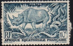 French Equatorial Africa Scott No. 166