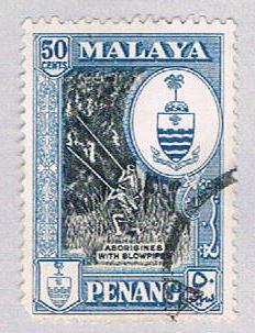 Malaya Penang 63 Used State crest (BP22824)