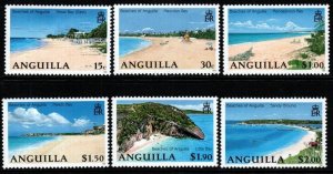 ANGUILLA SG1048/53 2000 BEACHES MNH