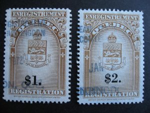 Canada revenue Quebec Registration used Vd QR34, QR35