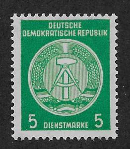 GERMANY - DDR SC# O18  FVF/MLH 1954