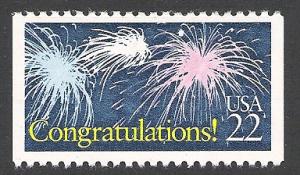 US Cat # 2267, Congratulations, MNH