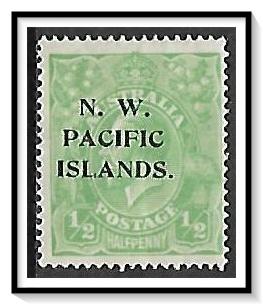 North West Pacific Islands #40 KG V NG