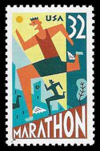 PCBstamps  US #3067 32c Marathon, MNH, (27)